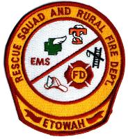 Etowah Rescue Squad and Rural Fire Department Logo